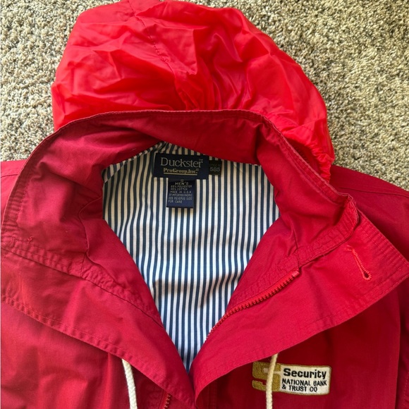 Red Men's Jacket - Picture 4 of 4